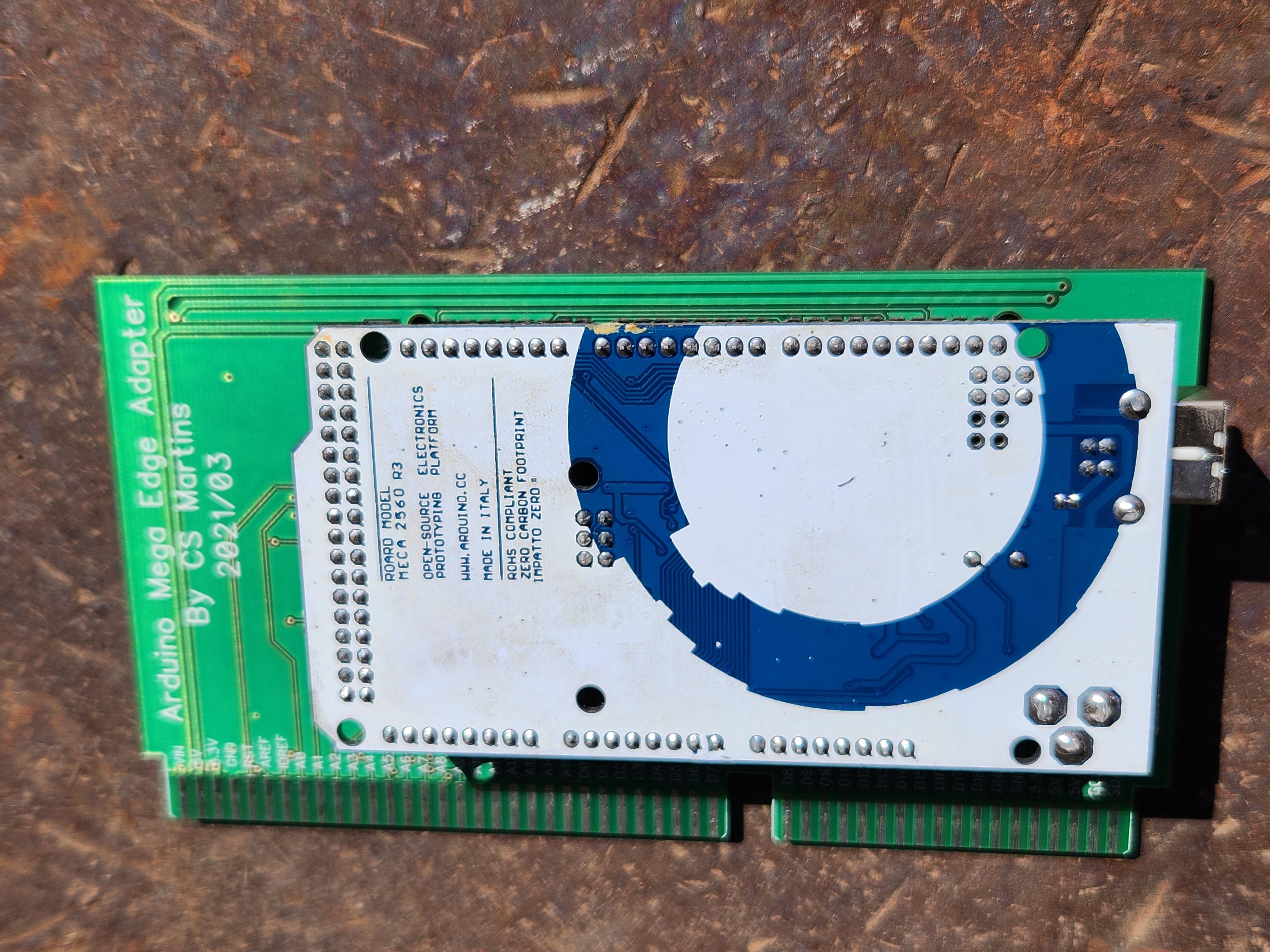 Placa de plug-in para Arduino Mega